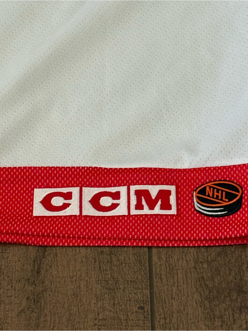 CCM Vintage NHL Avalanche All-Star Game Team North America Hockey Jersey Sz L - Picture 6 of 6